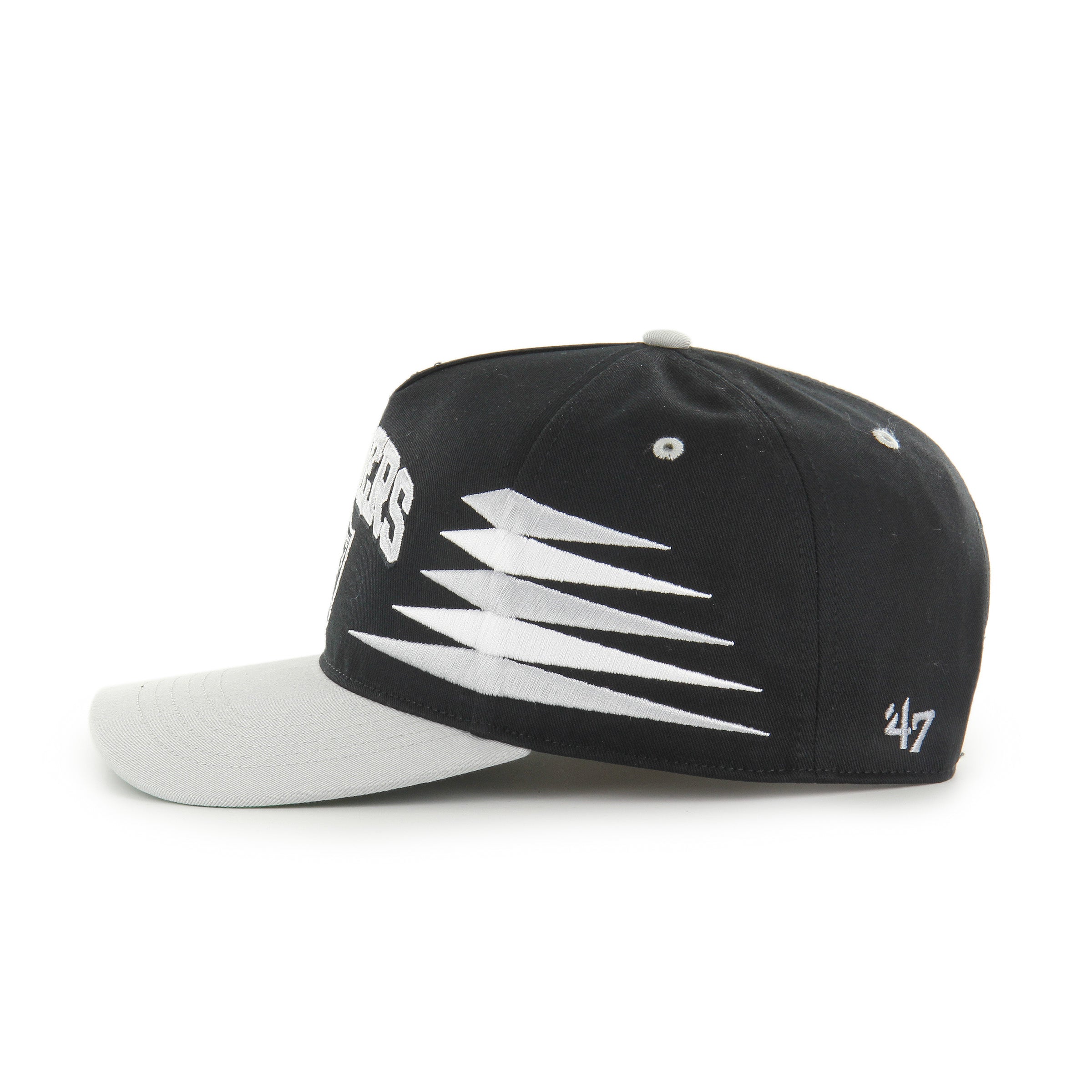 LAS VEGAS RAIDERS DIAMOND CUT '47 HITCH RF RELAXED FIT BLACK