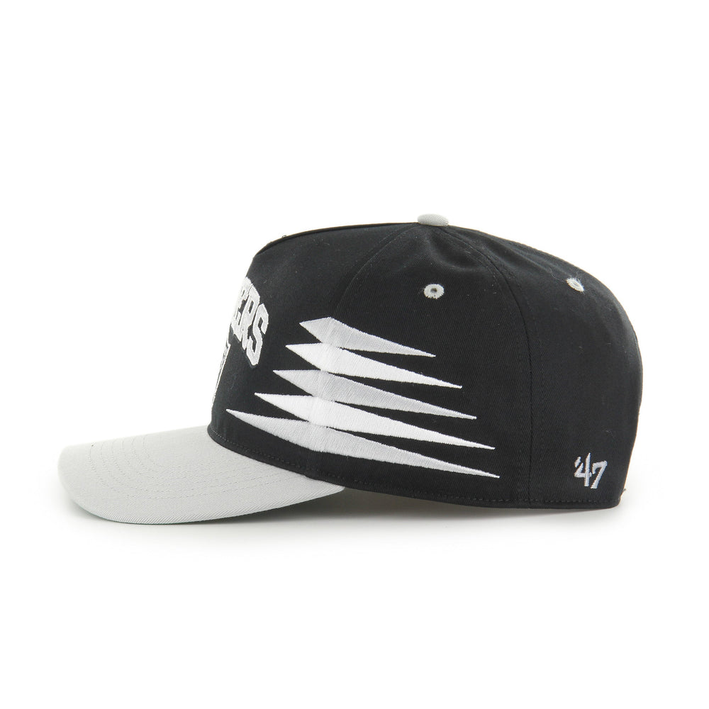 LAS VEGAS RAIDERS DIAMOND CUT '47 HITCH RF RELAXED FIT BLACK