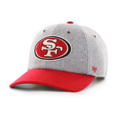 SAN FRANCISCO 49ERS OFF CAMPUS '47 CLEAN UP MID FIT GRAY