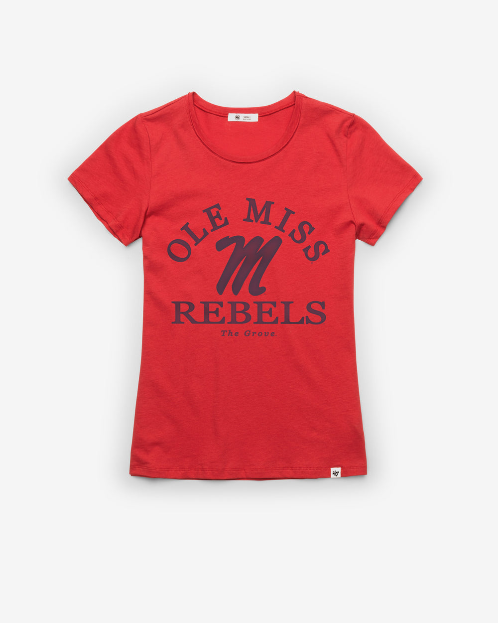 MISSISSIPPI REBELS FRESH START '47 FRANKIE TEE WOMENS RACER RED
