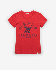 MISSISSIPPI REBELS FRESH START '47 FRANKIE TEE WOMENS RACER RED