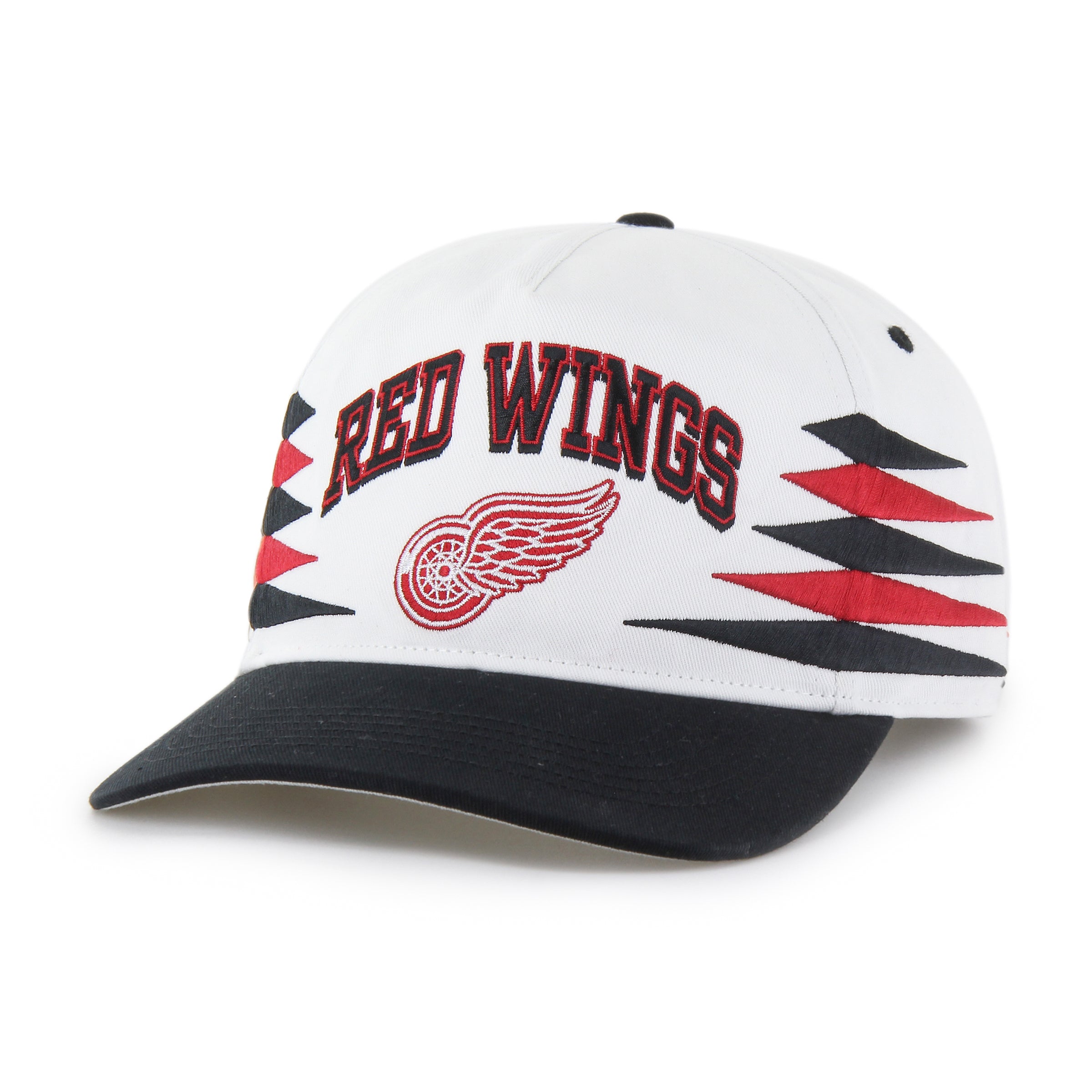 DETROIT RED WINGS DIAMOND CUT '47 HITCH WHITE