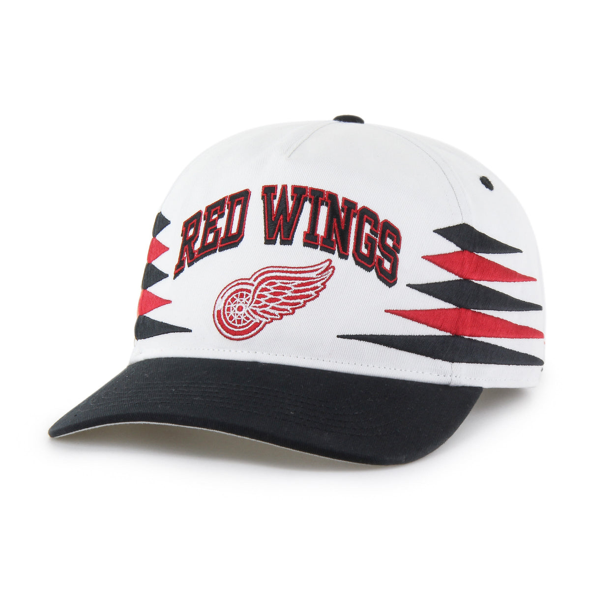 DETROIT RED WINGS DIAMOND CUT '47 HITCH WHITE
