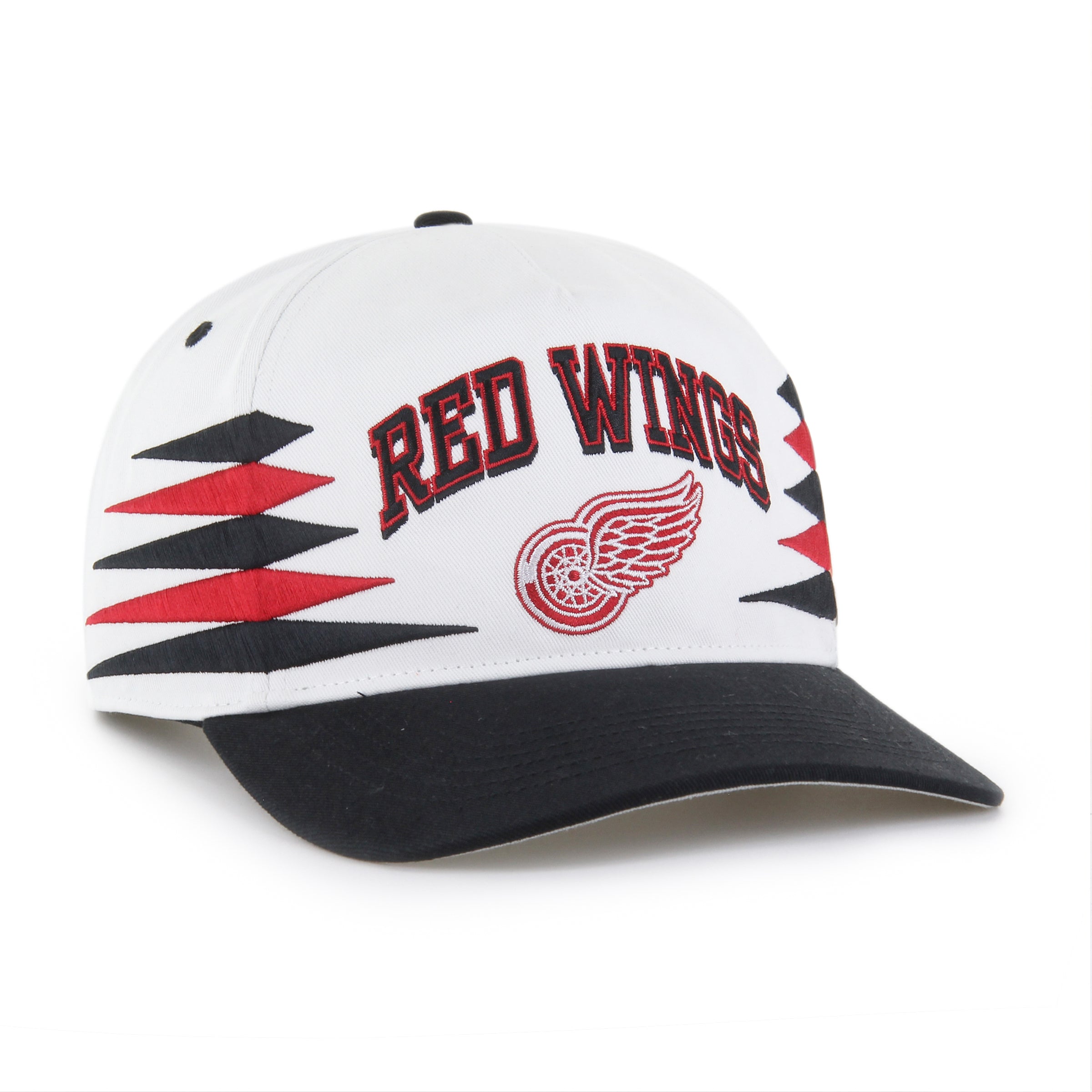 DETROIT RED WINGS DIAMOND CUT '47 HITCH WHITE