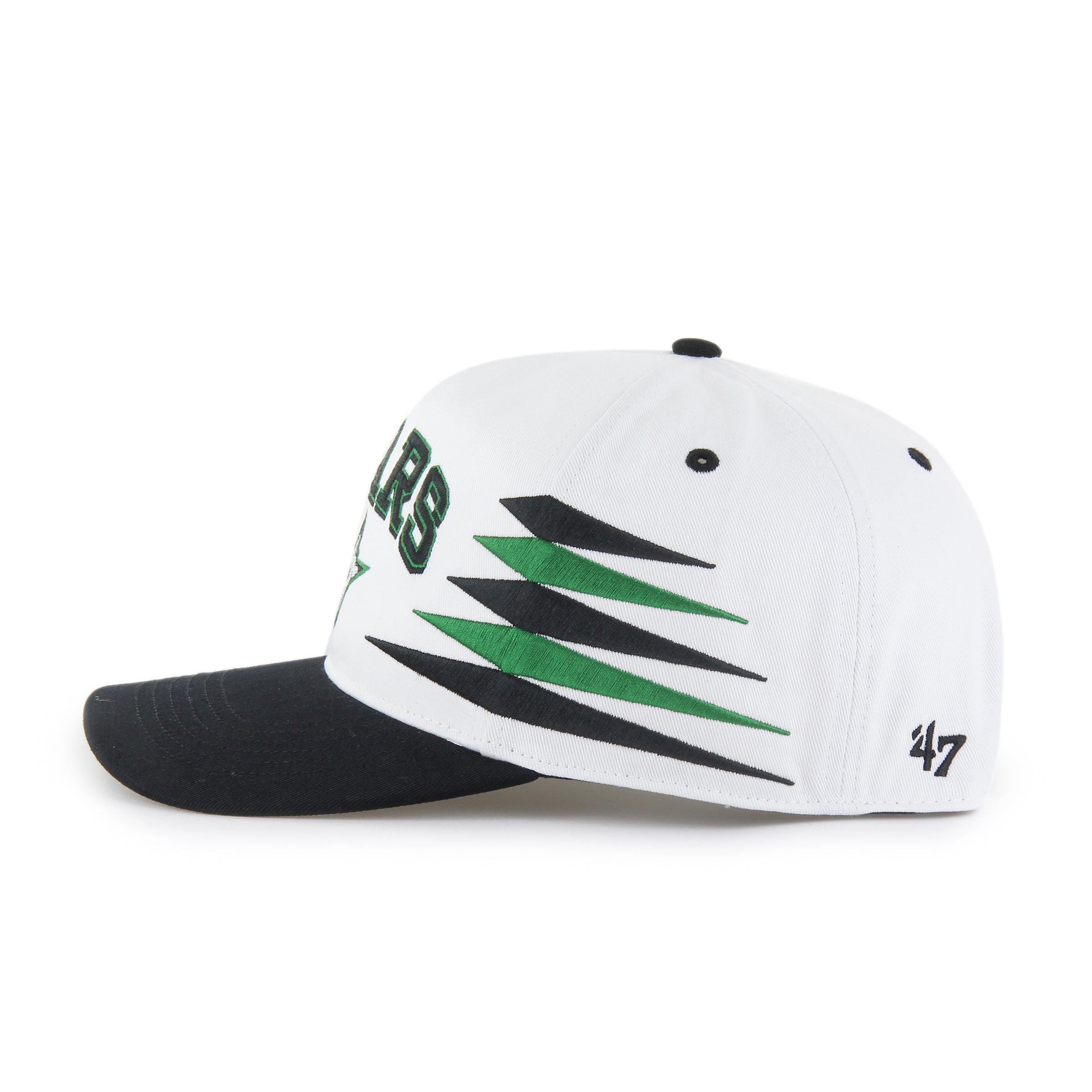 DALLAS STARS DIAMOND CUT '47 HITCH WHITE