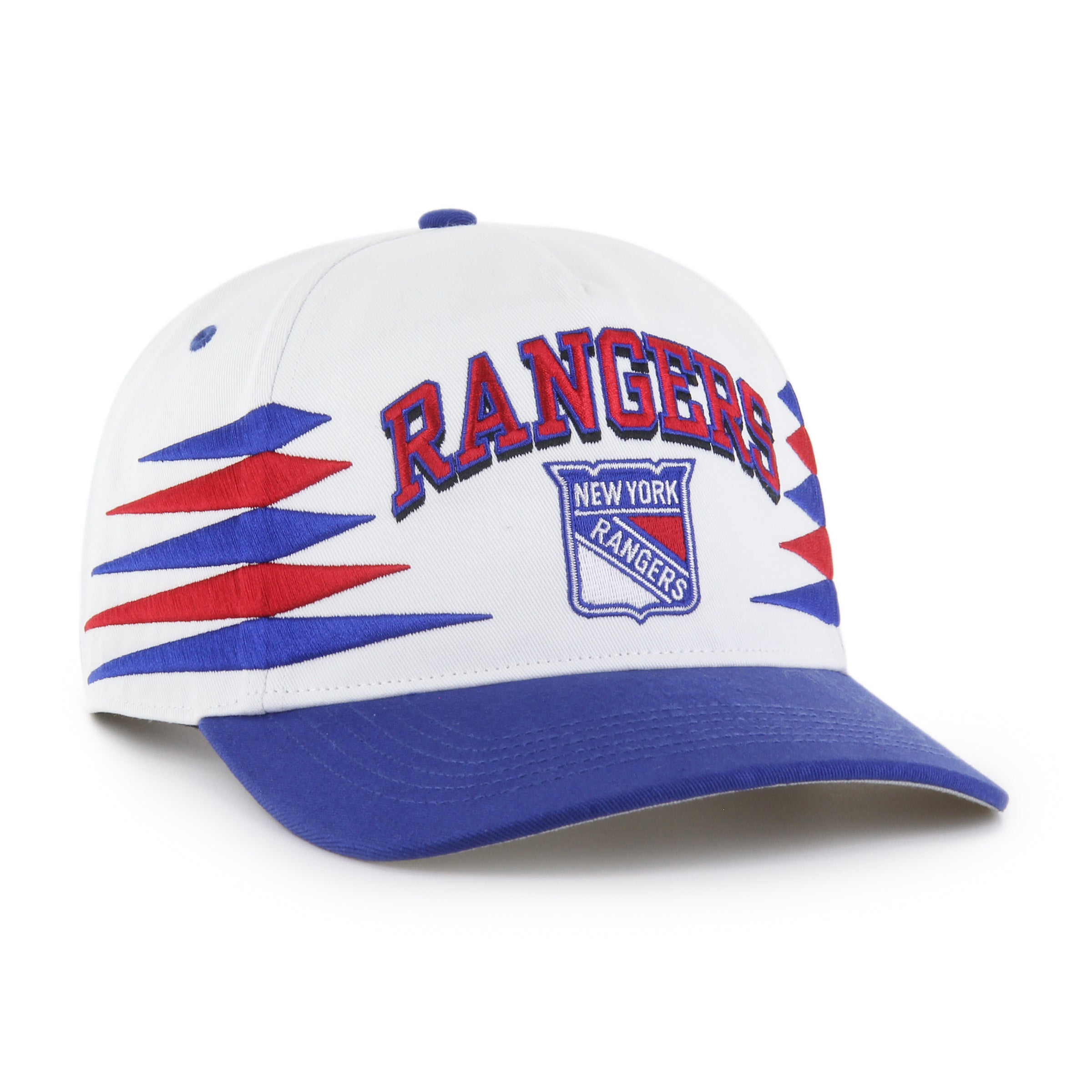 NEW YORK RANGERS DIAMOND CUT '47 HITCH WHITE
