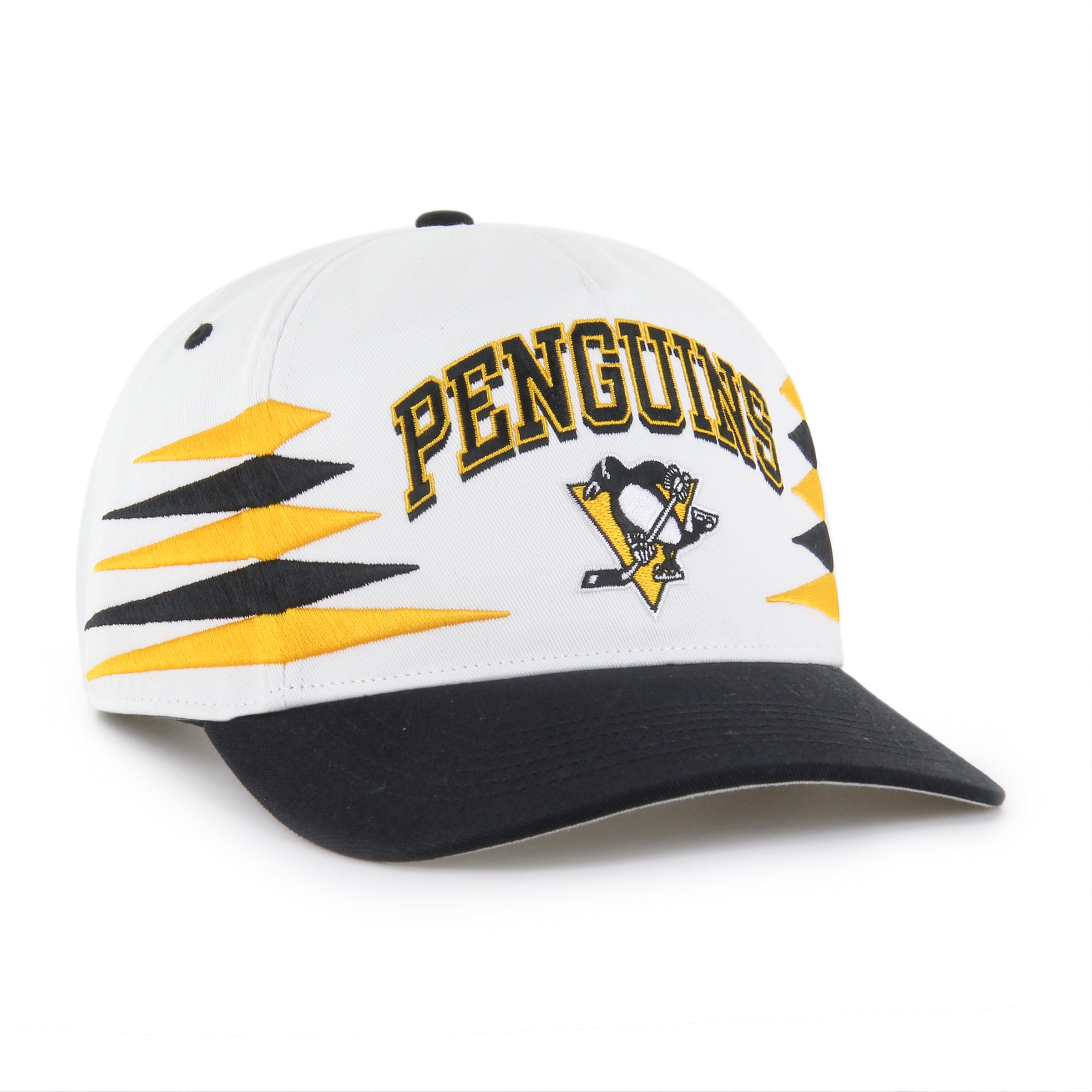 PITTSBURGH PENGUINS DIAMOND CUT '47 HITCH WHITE