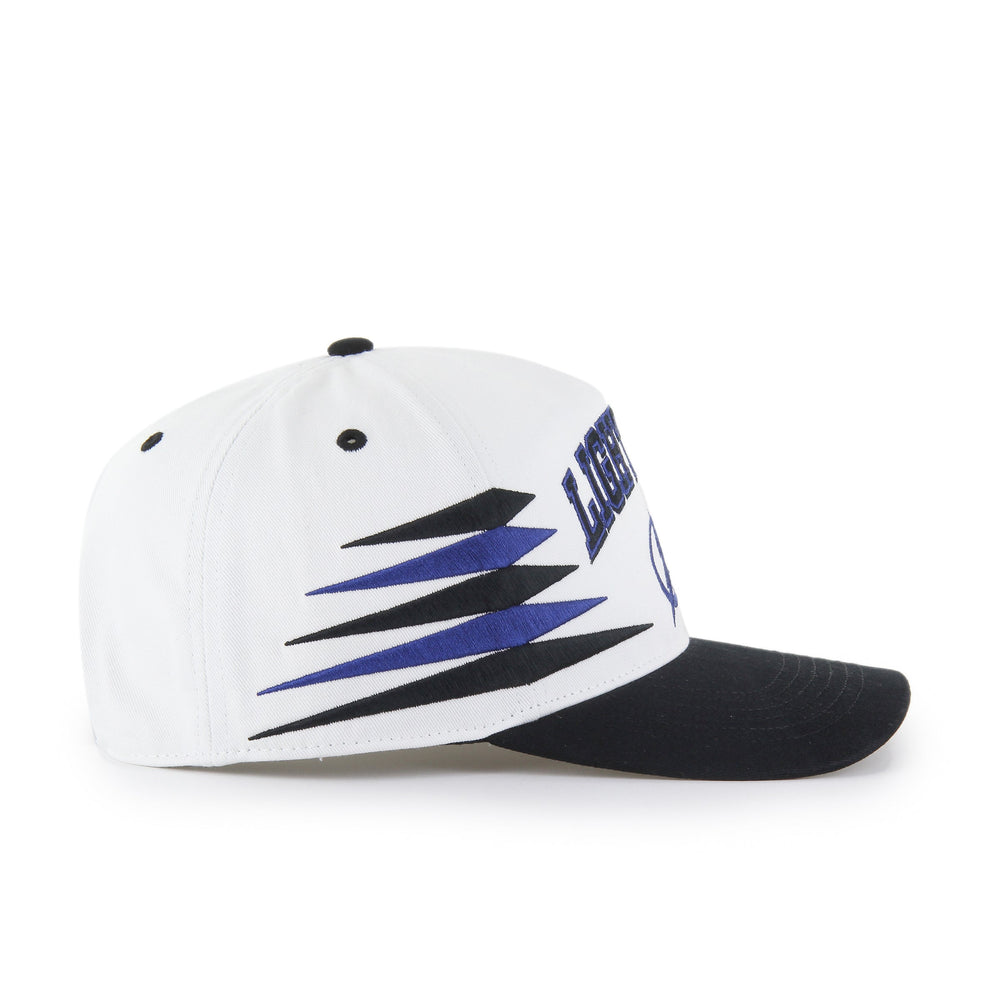 TAMPA BAY LIGHTNING DIAMOND CUT '47 HITCH WHITE