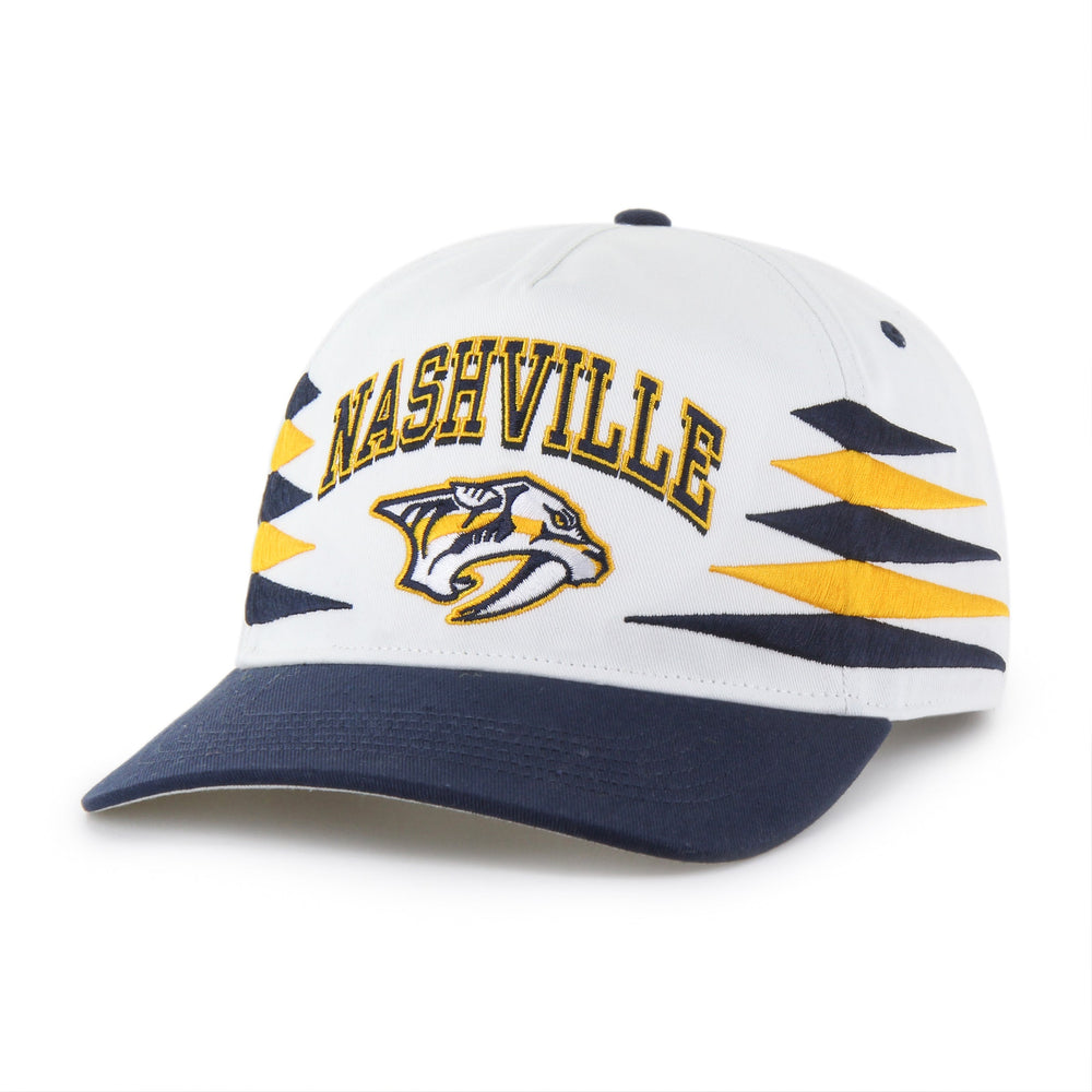 NASHVILLE PREDATORS DIAMOND CUT '47 HITCH WHITE
