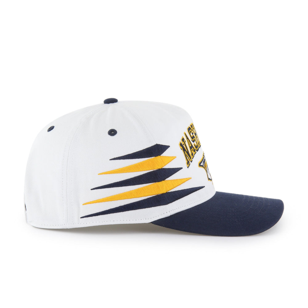 NASHVILLE PREDATORS DIAMOND CUT '47 HITCH WHITE