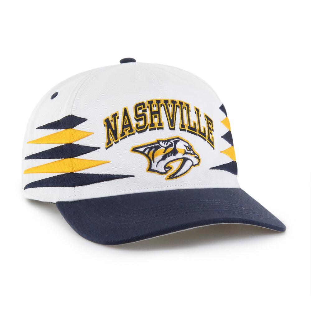 NASHVILLE PREDATORS DIAMOND CUT '47 HITCH WHITE
