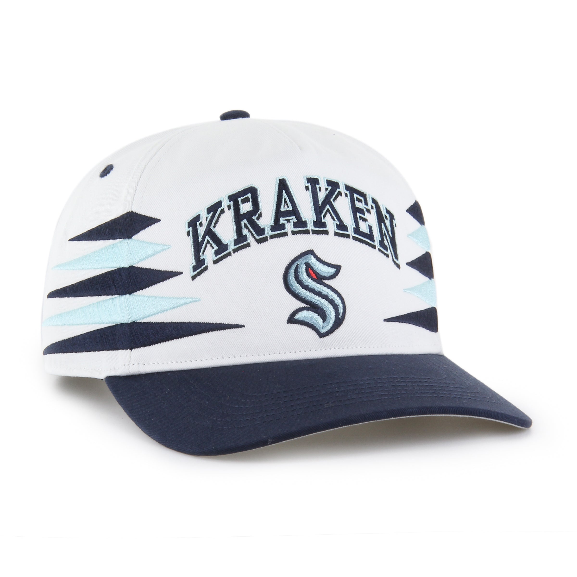 SEATTLE KRAKEN DIAMOND CUT '47 HITCH WHITE