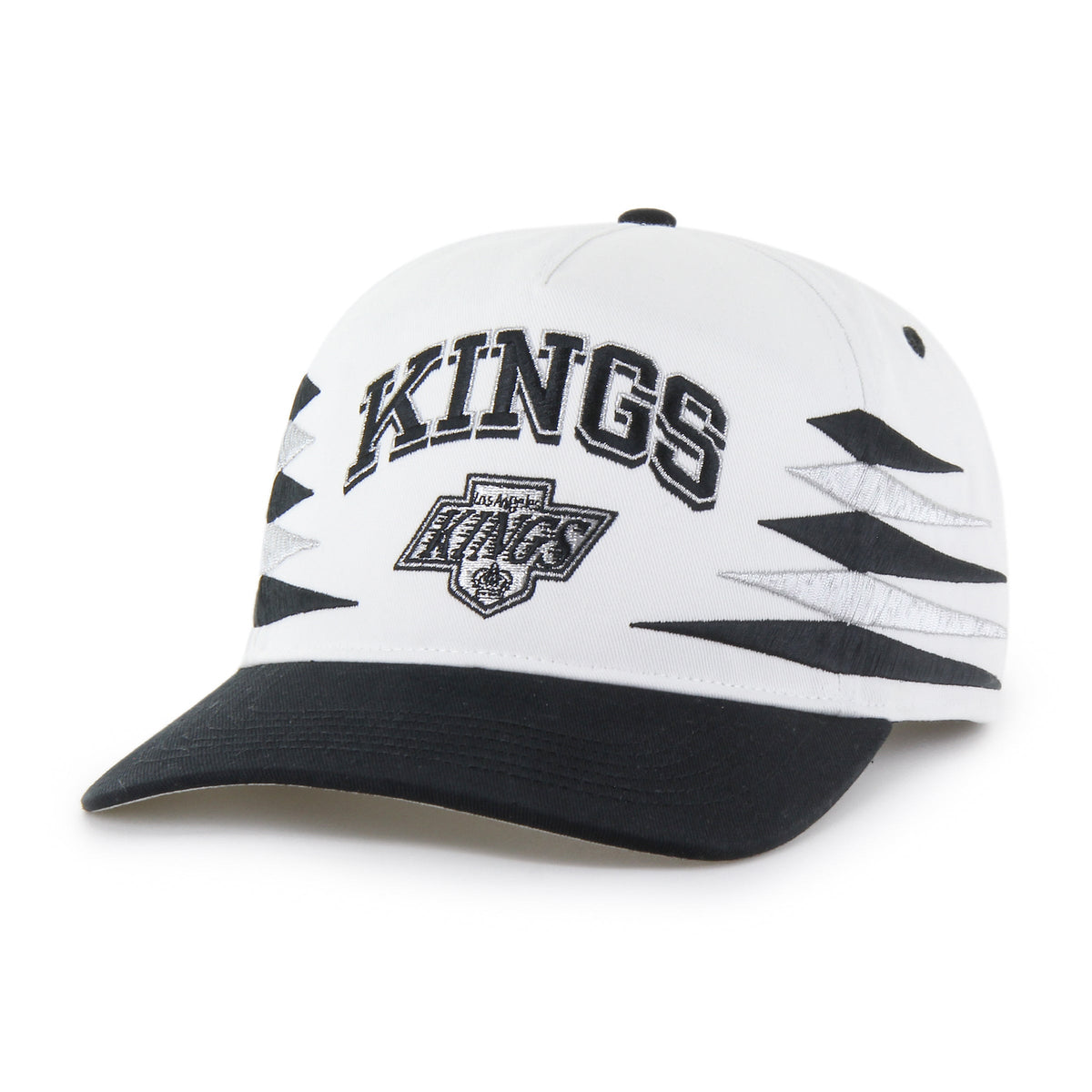 LOS ANGELES KINGS VINTAGE DIAMOND CUT '47 HITCH WHITE