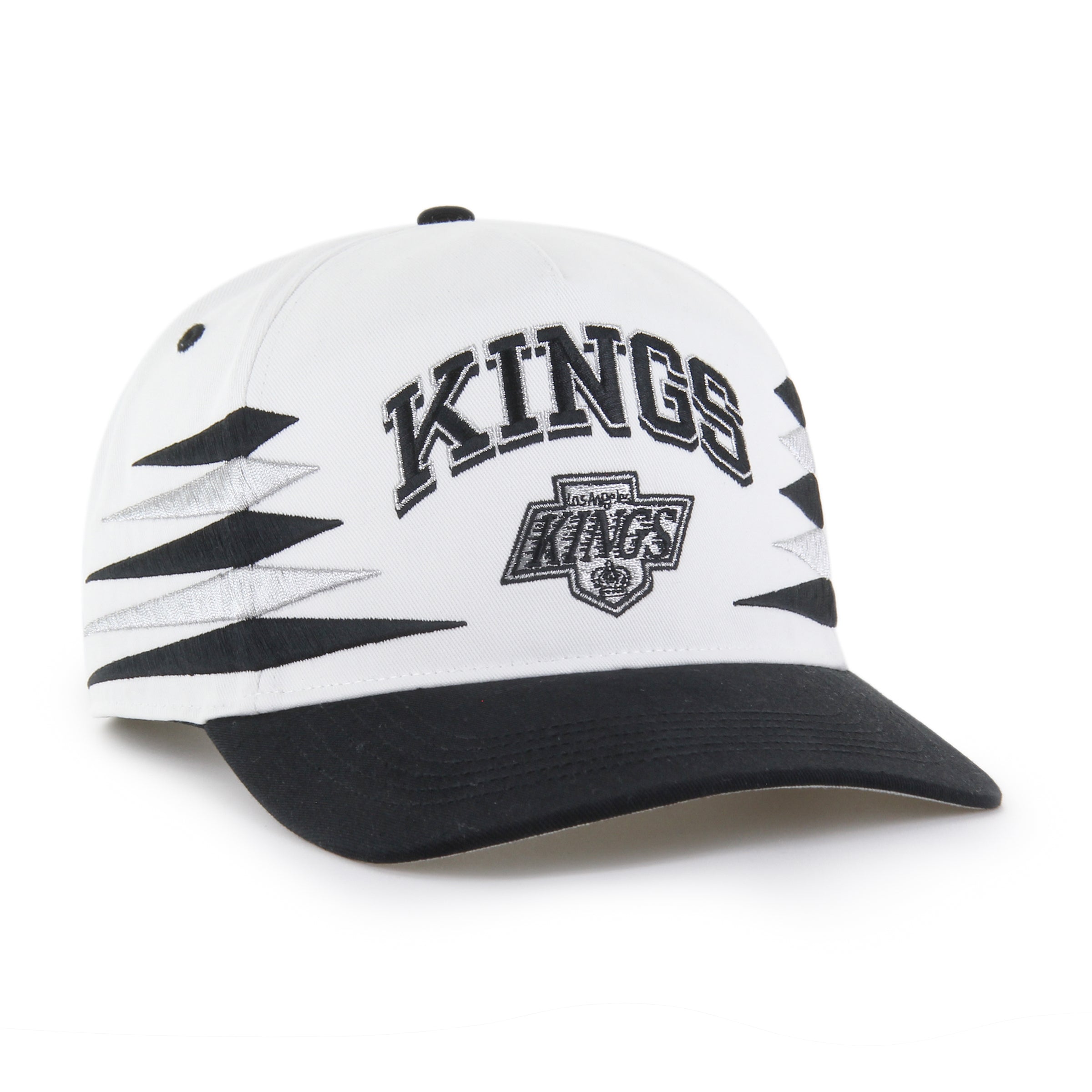 LOS ANGELES KINGS VINTAGE DIAMOND CUT '47 HITCH WHITE