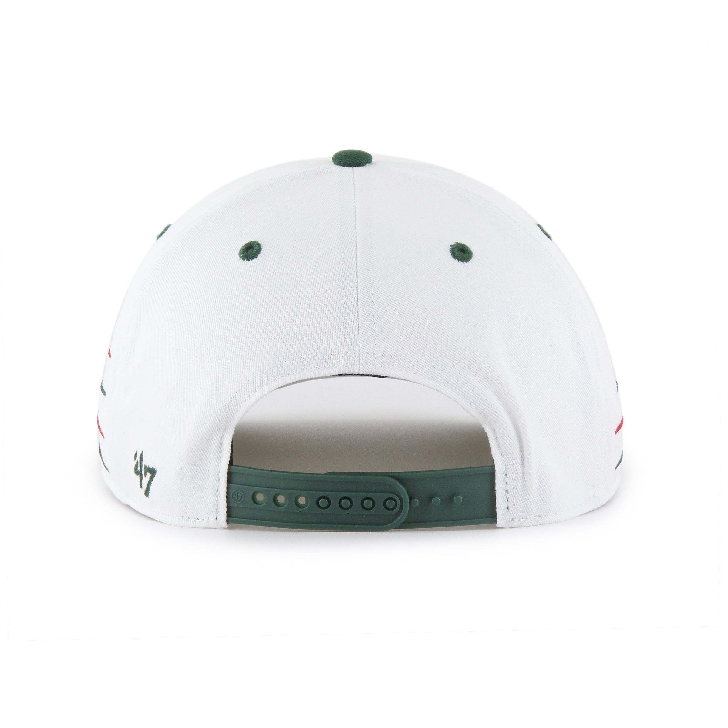 NEW JERSEY DEVILS VINTAGE DIAMOND CUT '47 HITCH WHITE