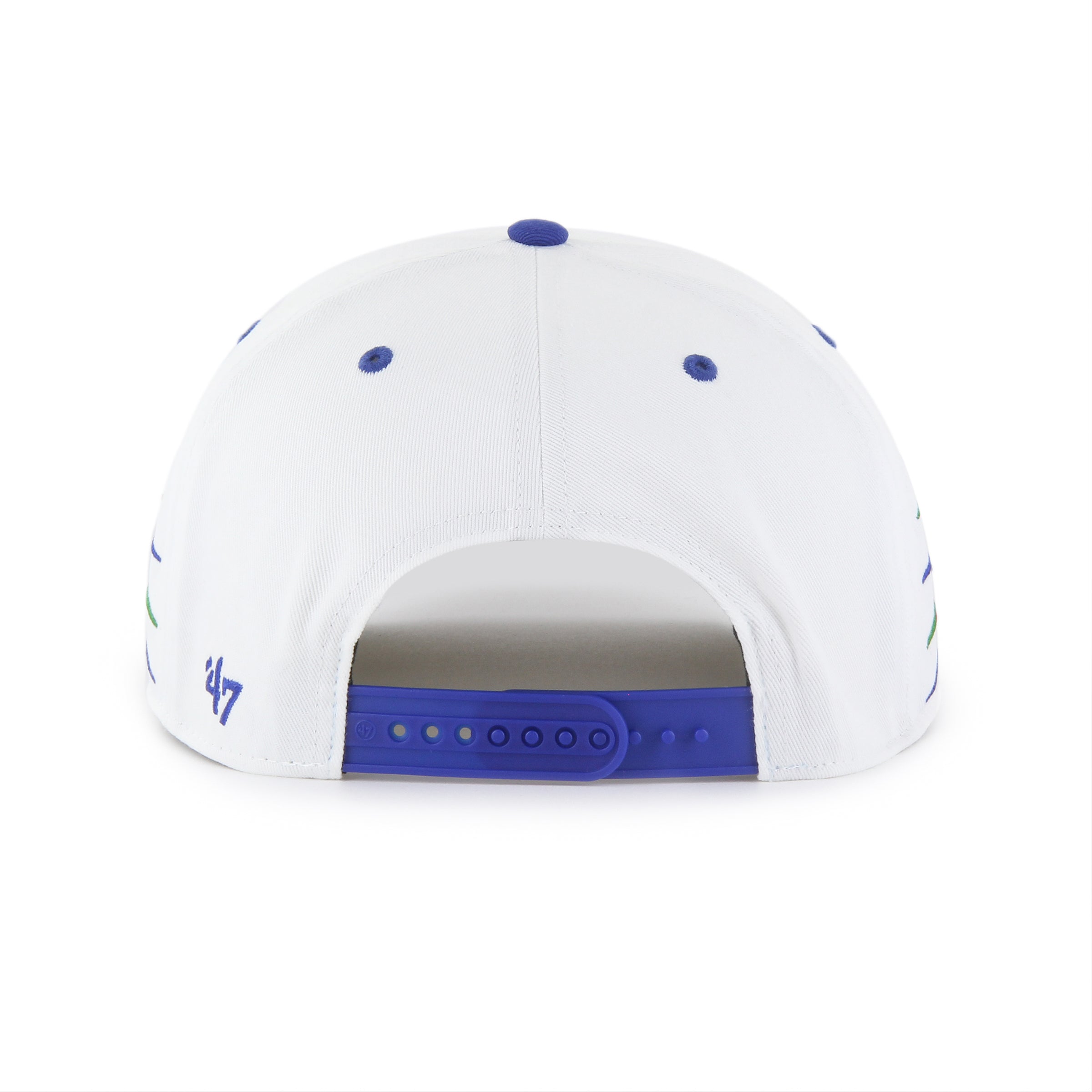 HARTFORD WHALERS VINTAGE DIAMOND CUT '47 HITCH WHITE