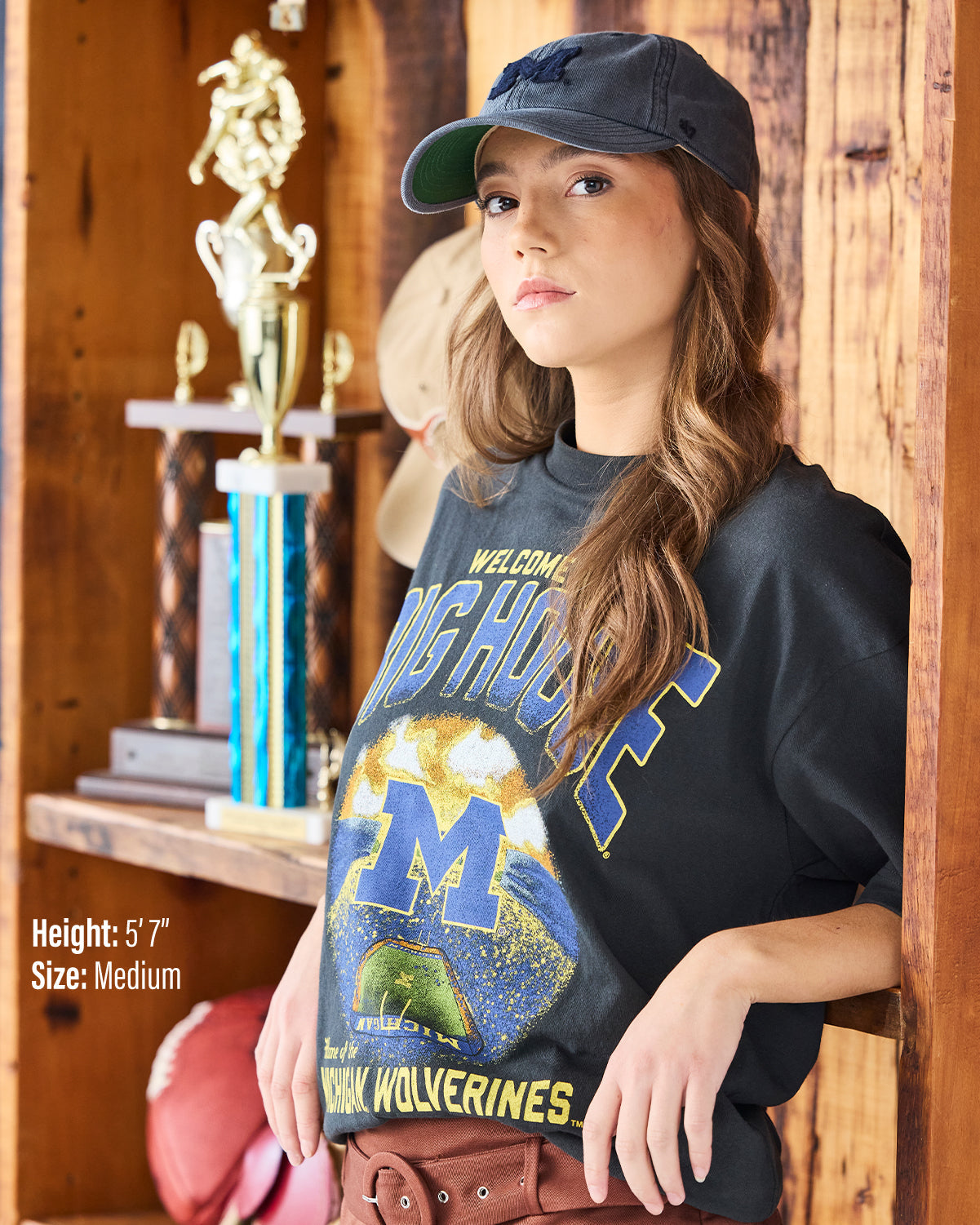 NOTRE DAME FIGHTING IRISH SIGMA '47 FOUNDATION TEE FLINT BLACK