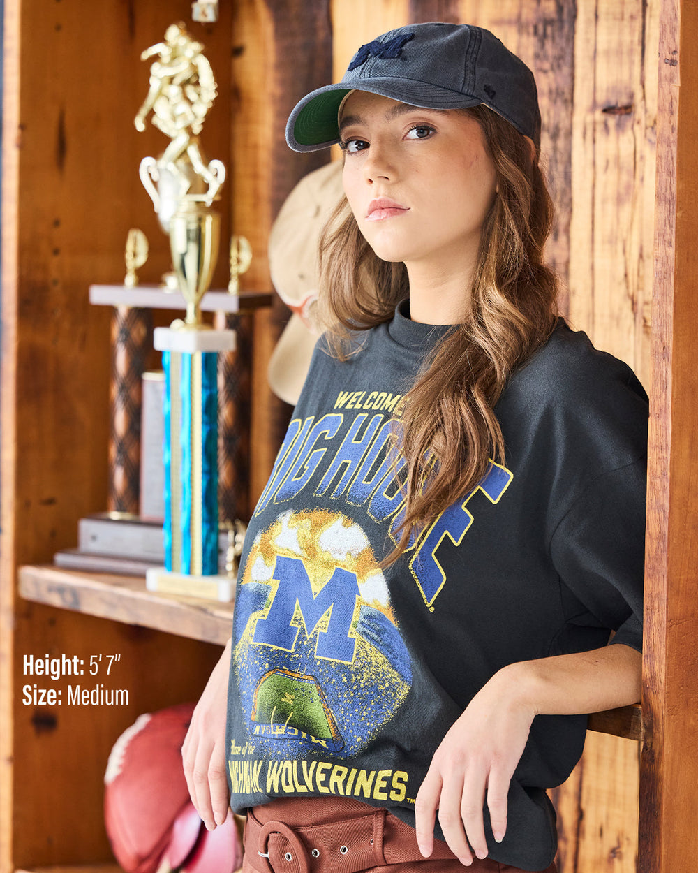 NOTRE DAME FIGHTING IRISH SIGMA '47 FOUNDATION TEE FLINT BLACK