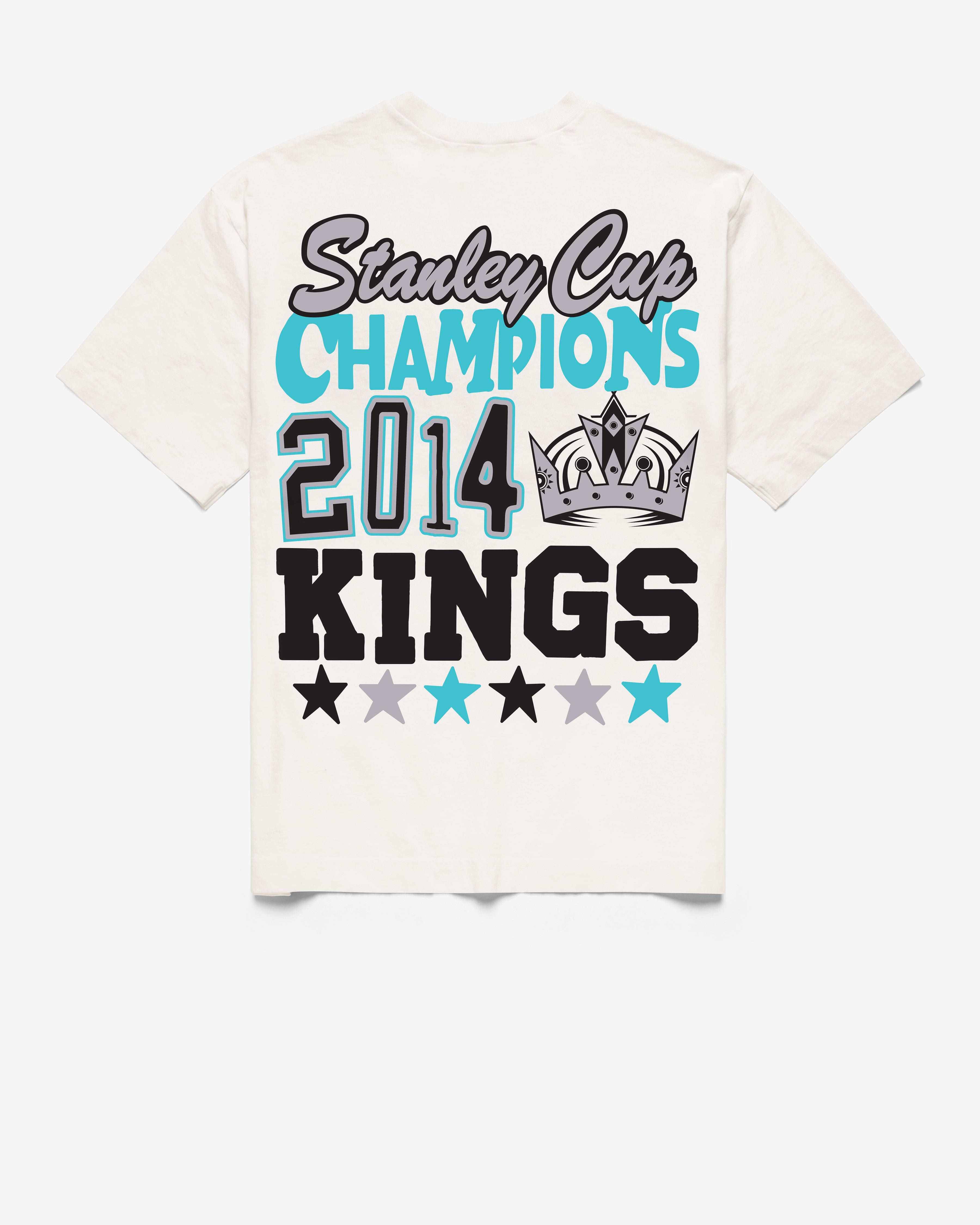 LOS ANGELES KINGS VINTAGE STANLEY STARSIDE '47 FOUNDATION TEE SANDSTONE