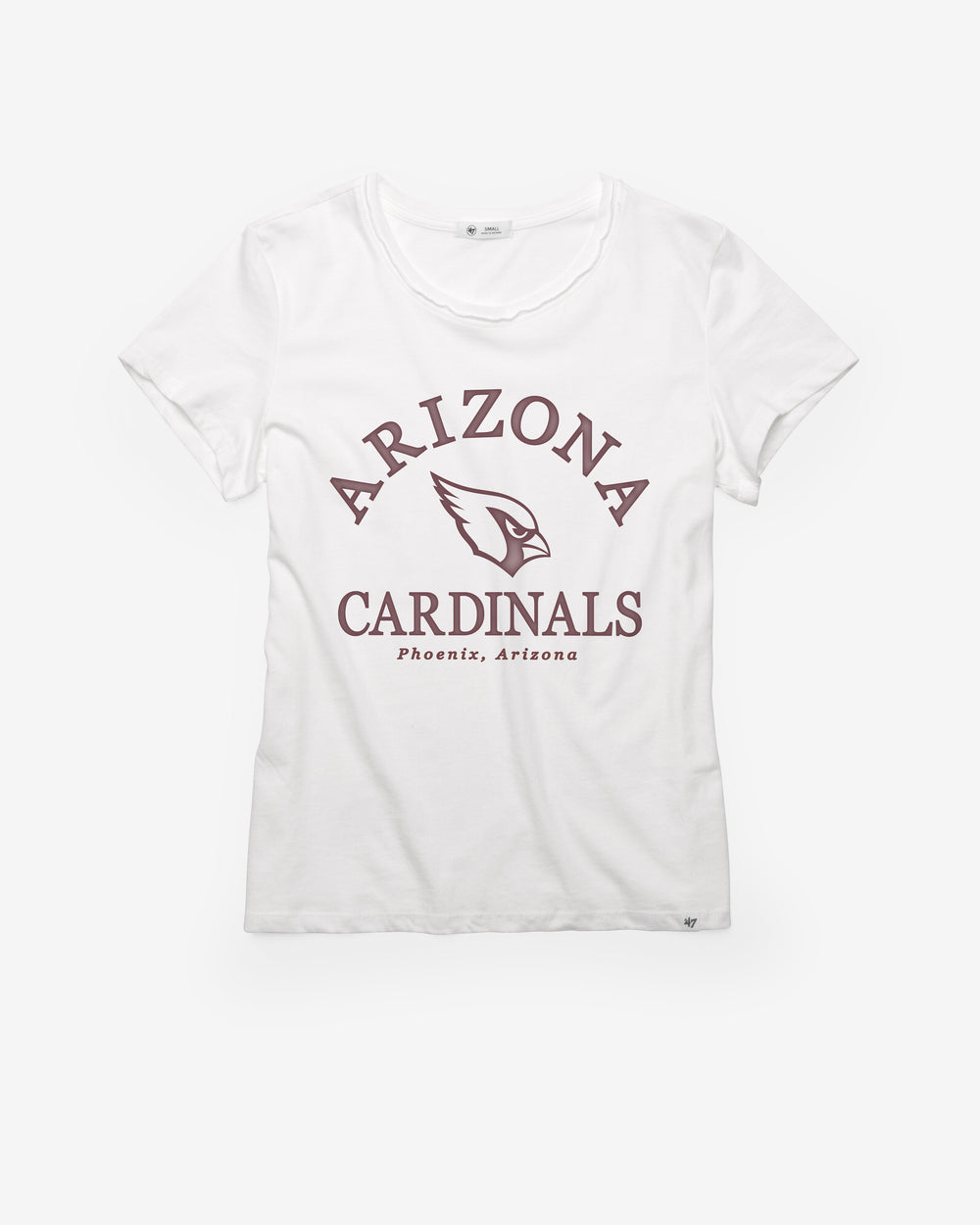 ARIZONA CARDINALS FRESH START '47 FRANKIE TEE WOMENS WHITE WASH