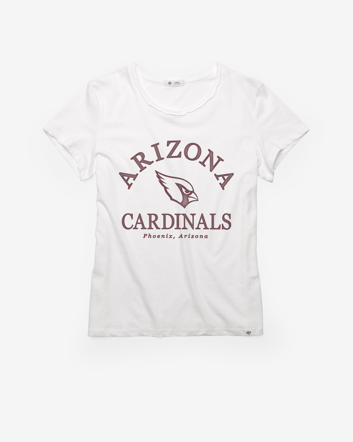 ARIZONA CARDINALS FRESH START '47 FRANKIE TEE WOMENS WHITE WASH