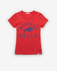 BUFFALO BILLS FRESH START '47 FRANKIE TEE WOMENS RACER RED
