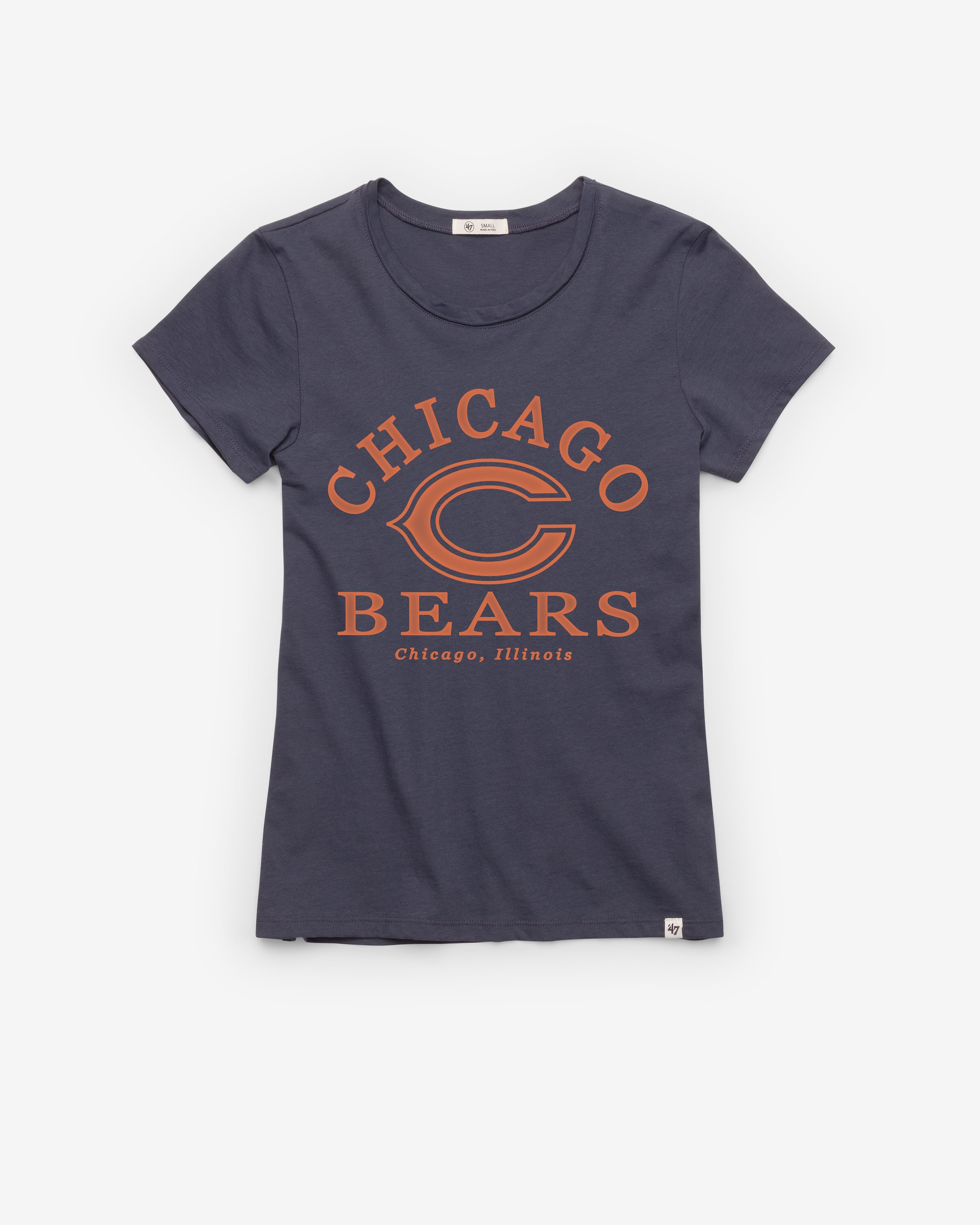 CHICAGO BEARS FRESH START '47 FRANKIE TEE WOMENS ATLAS BLUE