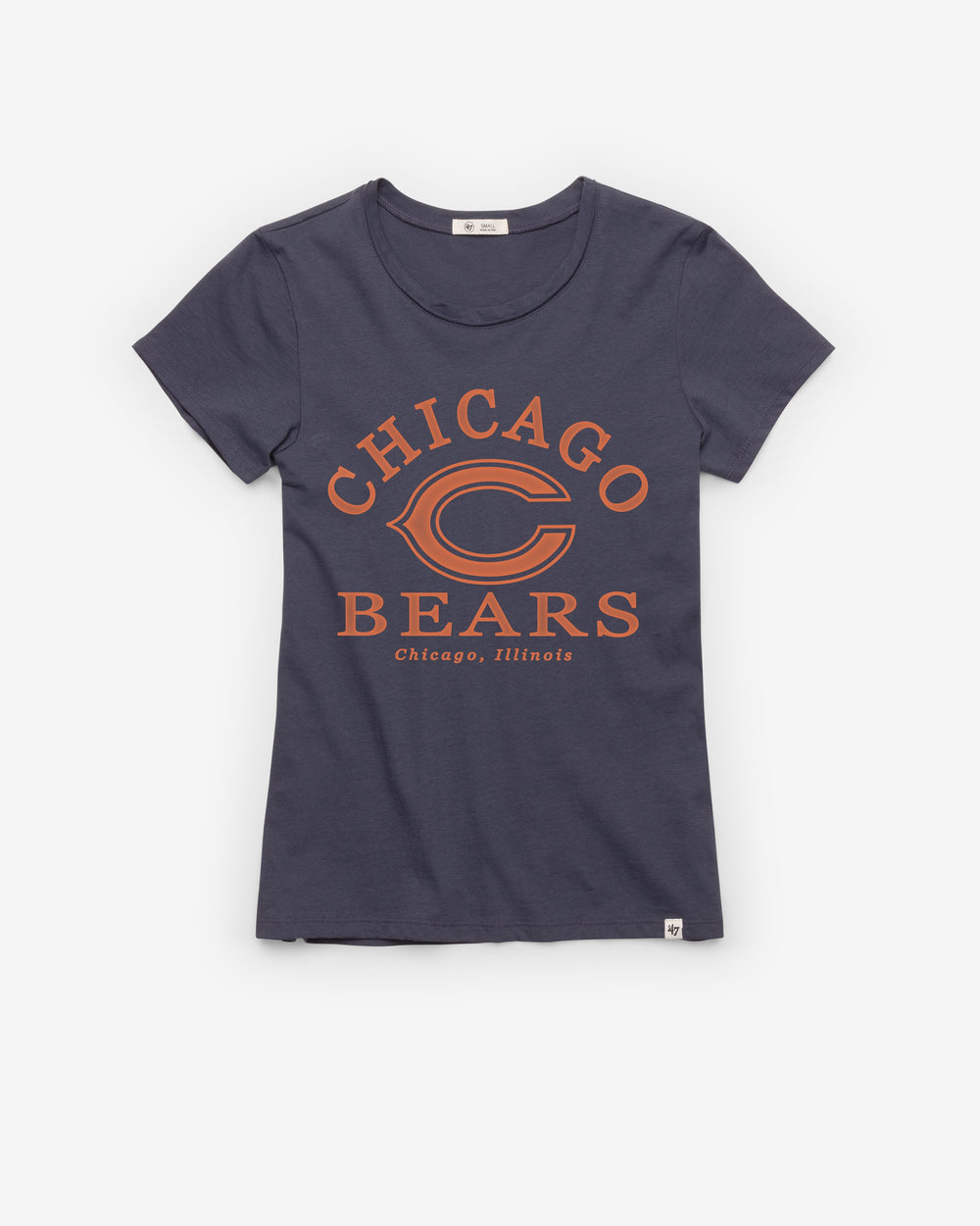 CHICAGO BEARS FRESH START '47 FRANKIE TEE WOMENS ATLAS BLUE
