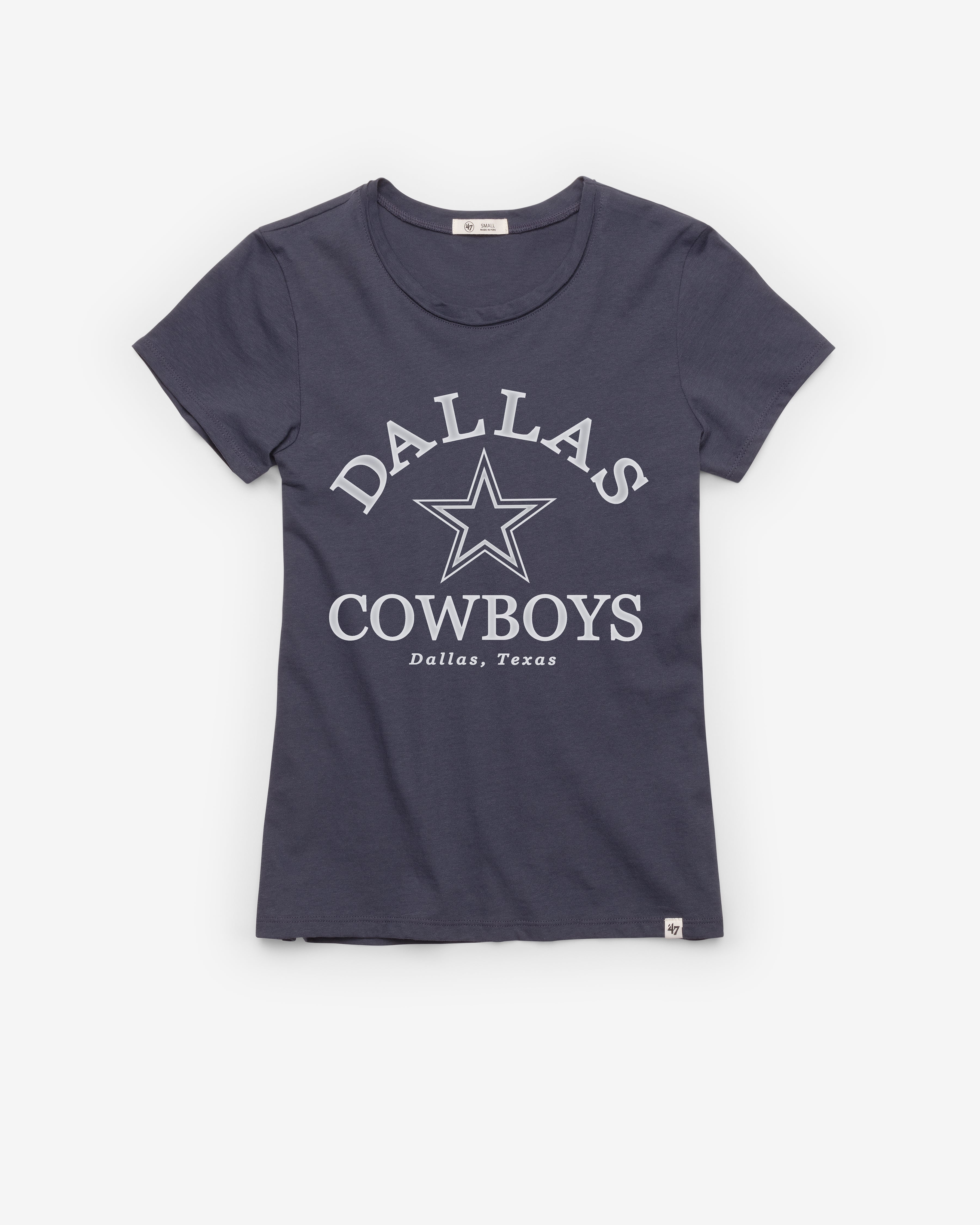 DALLAS COWBOYS FRESH START '47 FRANKIE TEE WOMENS ATLAS BLUE