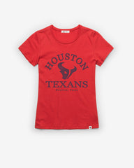 HOUSTON TEXANS FRESH START '47 FRANKIE TEE WOMEN RACER RED