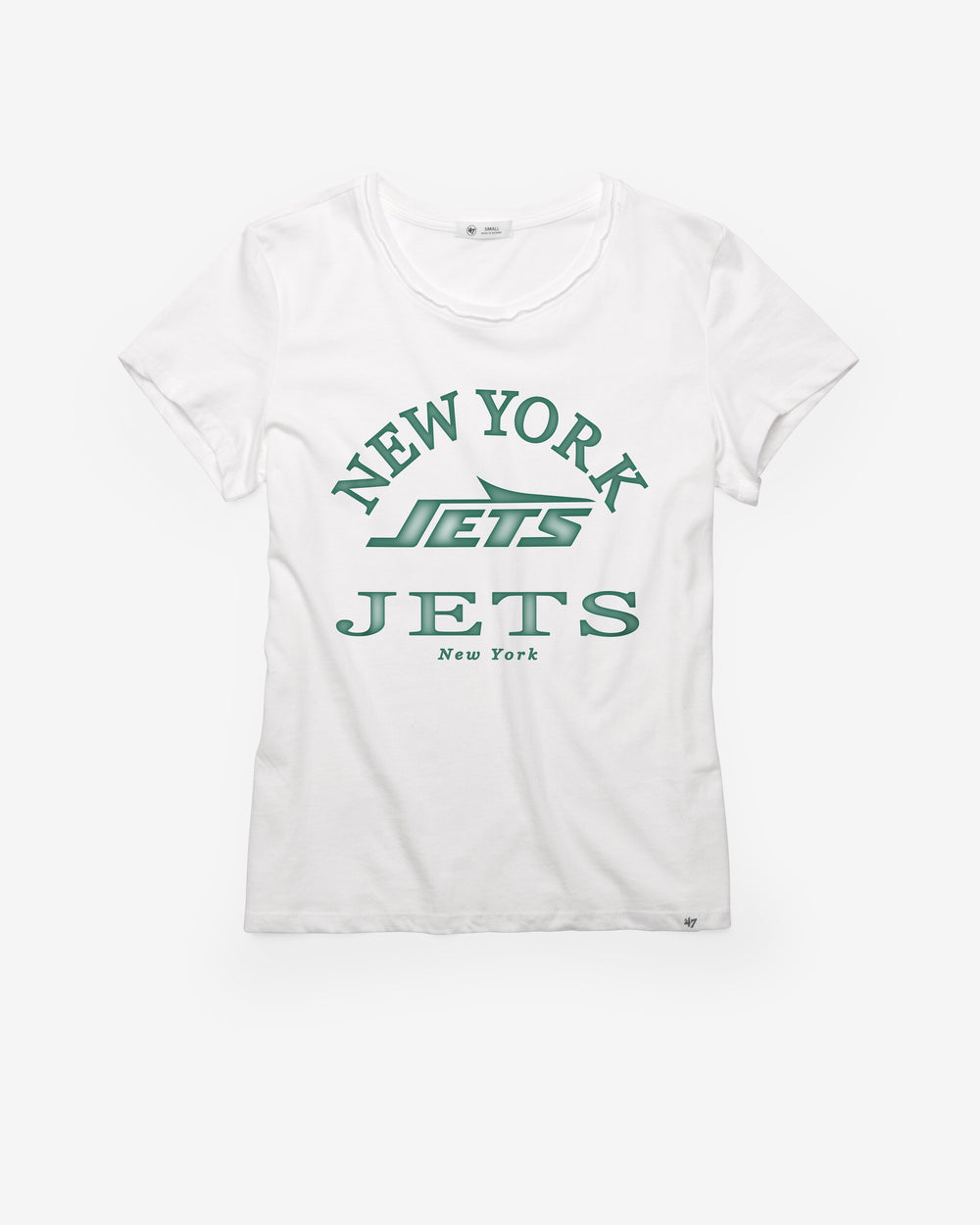 NEW YORK JETS FRESH START '47 FRANKIE TEE WOMENS WHITE WASH