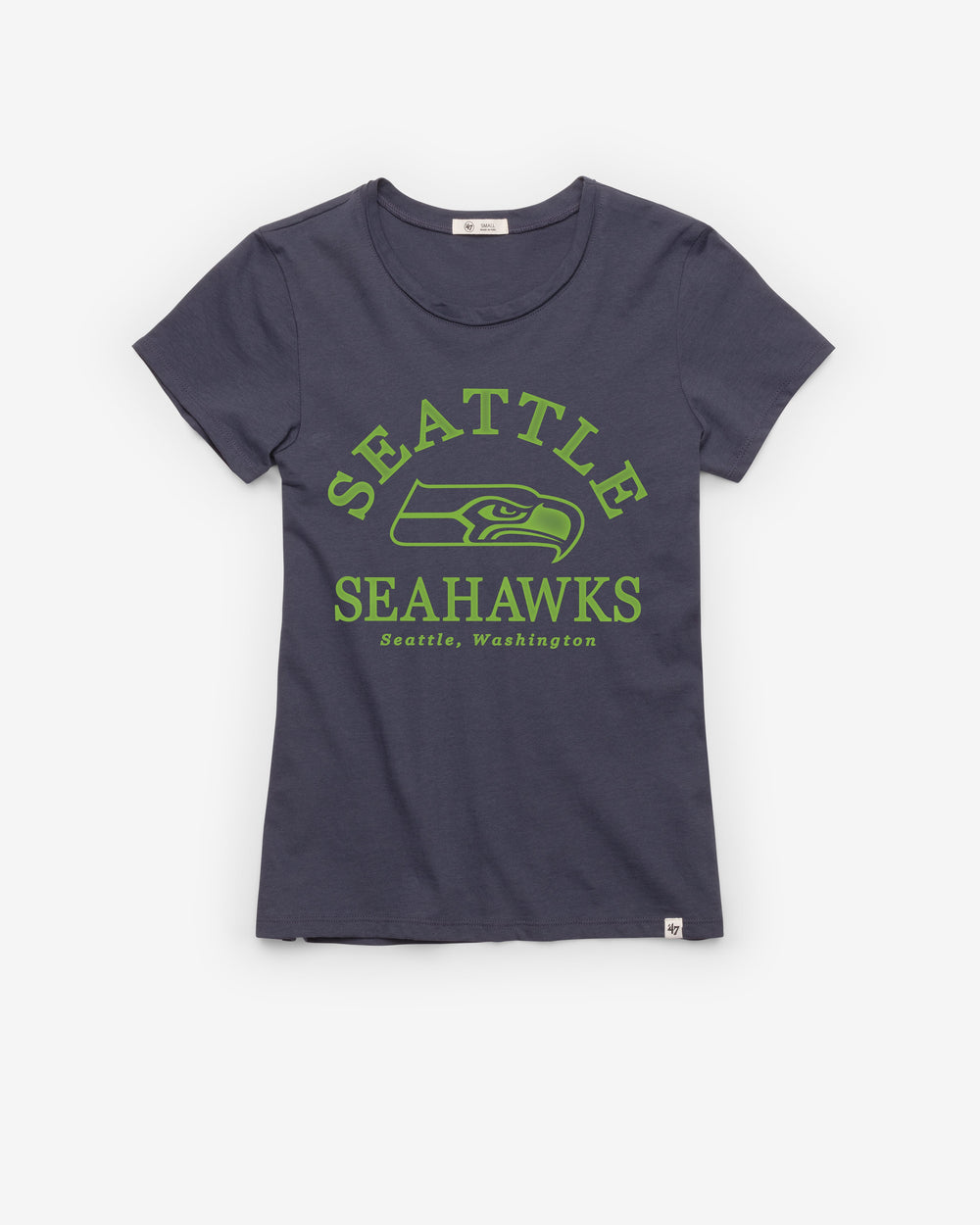 SEATTLE SEAHAWKS FRESH START '47 FRANKIE TEE WOMENS ATLAS BLUE