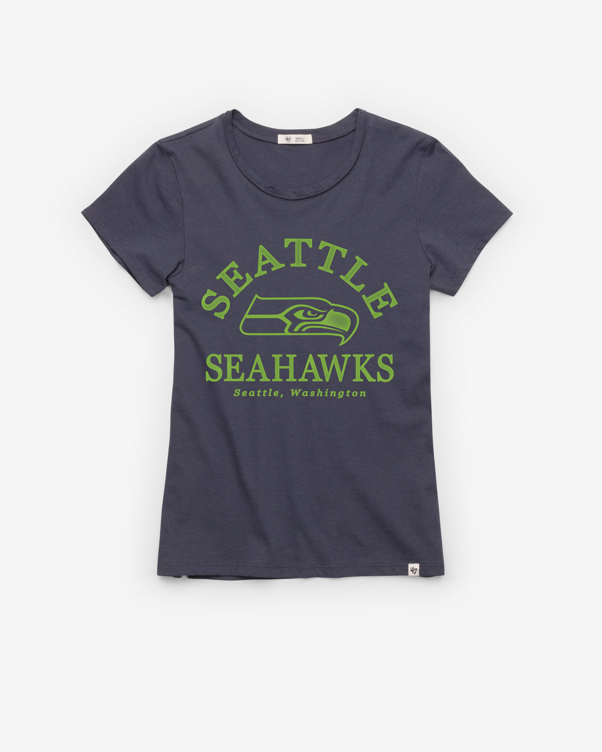 SEATTLE SEAHAWKS FRESH START '47 FRANKIE TEE WOMENS ATLAS BLUE