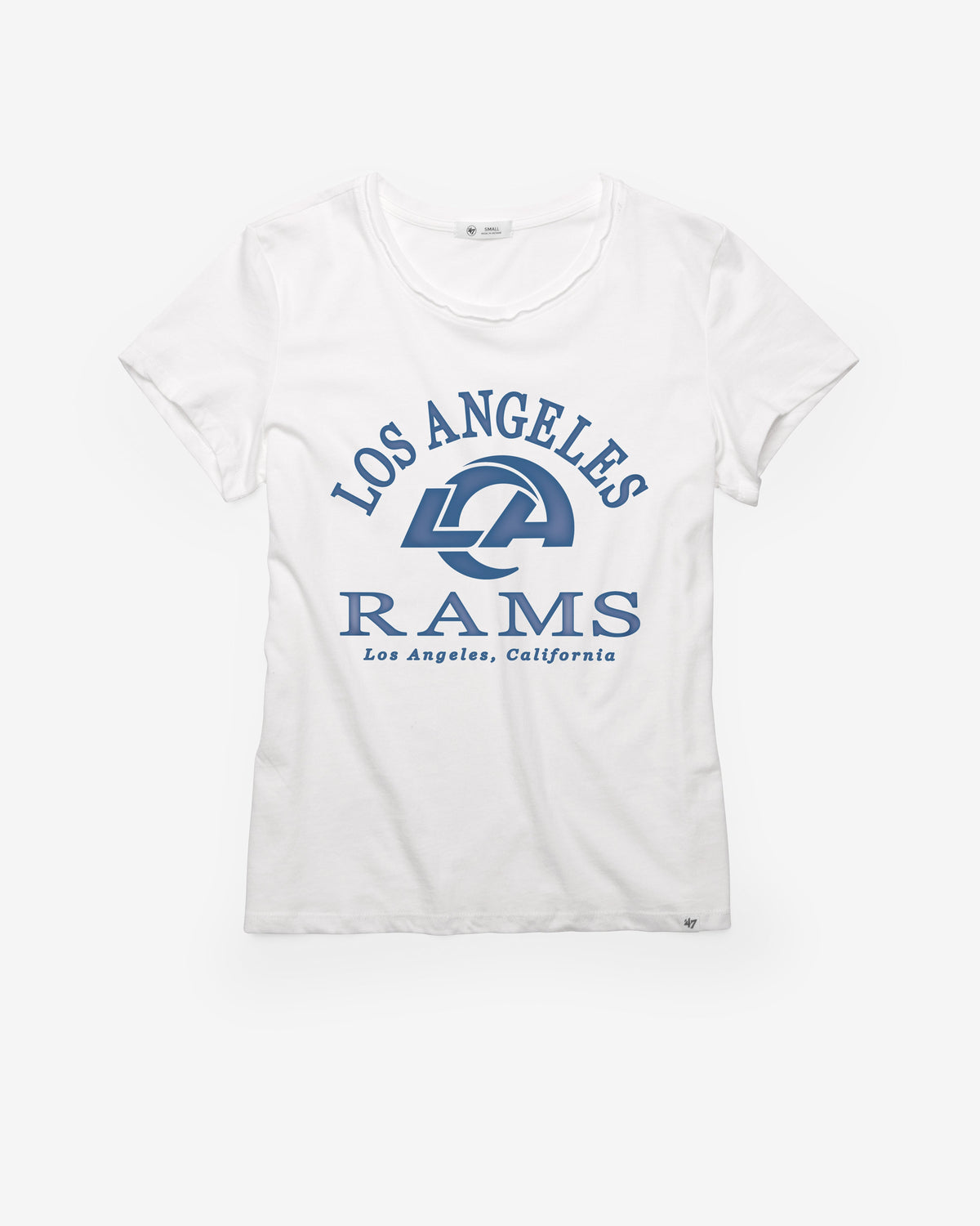 LOS ANGELES RAMS FRESH START '47 FRANKIE TEE WOMENS WHITE WASH