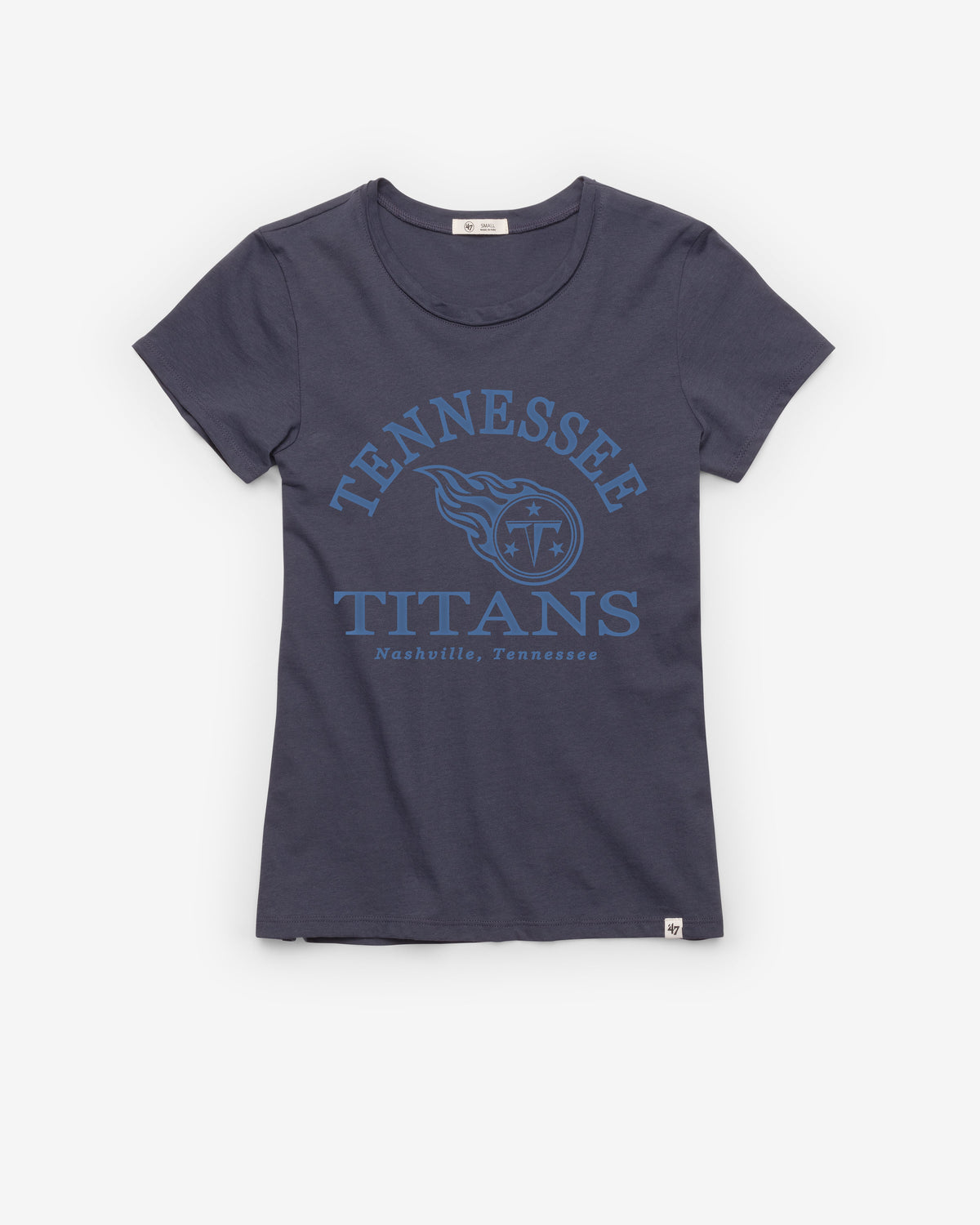 TENNESSEE TITANS FRESH START '47 FRANKIE TEE WOMENS ATLAS BLUE