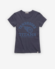 TENNESSEE TITANS FRESH START '47 FRANKIE TEE WOMENS ATLAS BLUE