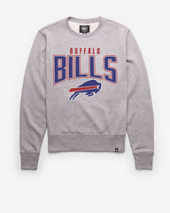 BUFFALO BILLS TEAM ELEMENTS ARCH '47 HEADLINE CREW SLATE GREY