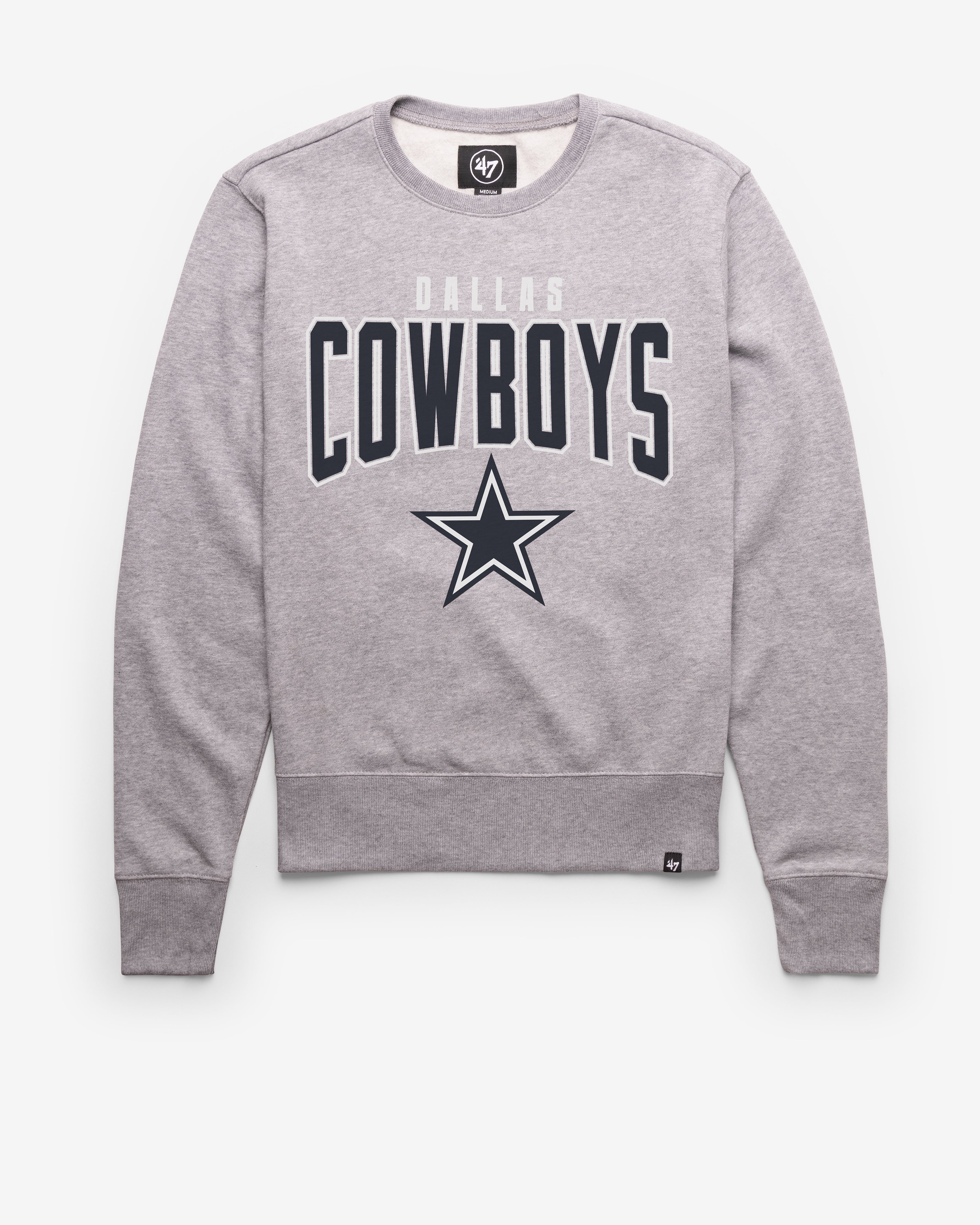 DALLAS COWBOYS TEAM ELEMENTS ARCH '47 HEADLINE CREW SLATE GREY