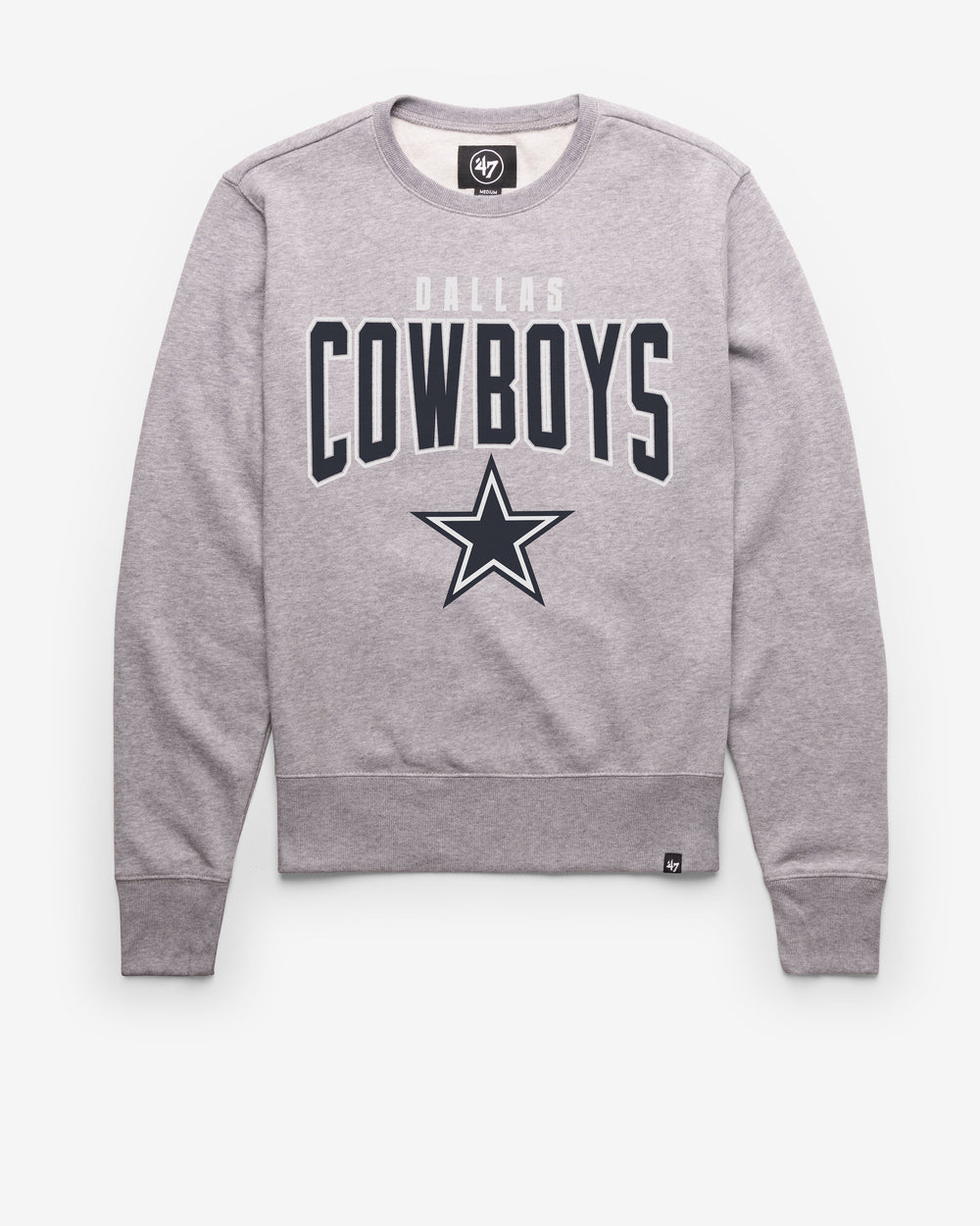 DALLAS COWBOYS TEAM ELEMENTS ARCH '47 HEADLINE CREW SLATE GREY