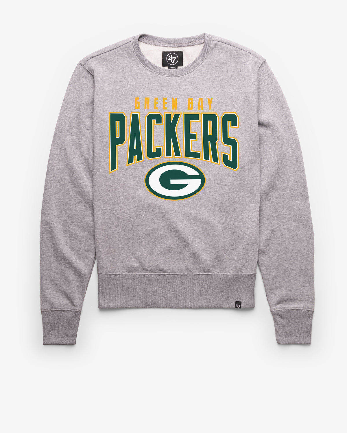GREEN BAY PACKERS TEAM ELEMENTS ARCH '47 HEADLINE CREW SLATE GREY