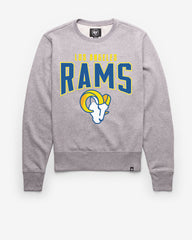 LOS ANGELES RAMS TEAM ELEMENTS ARCH '47 HEADLINE CREW SLATE GREY