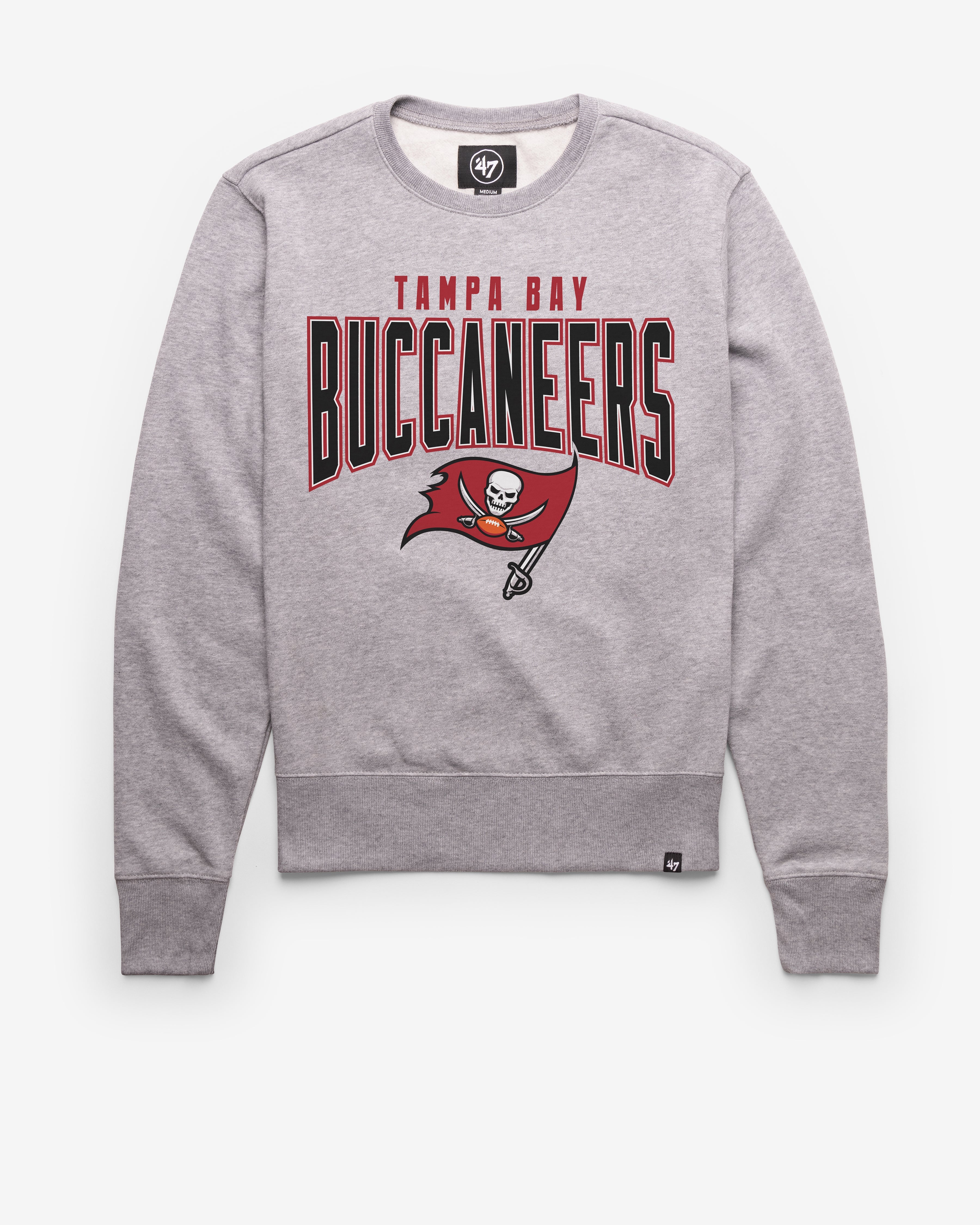 TAMPA BAY BUCCANEERS TEAM ELEMENTS ARCH '47 HEADLINE CREW SLATE GREY