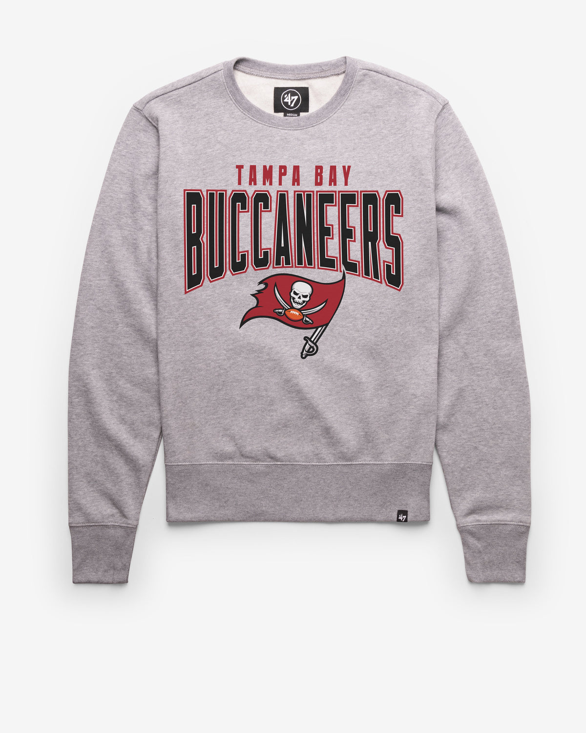 TAMPA BAY BUCCANEERS TEAM ELEMENTS ARCH '47 HEADLINE CREW SLATE GREY