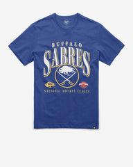 BUFFALO SABRES CREASE '47 FRANKLIN TEE JETTY BLUE