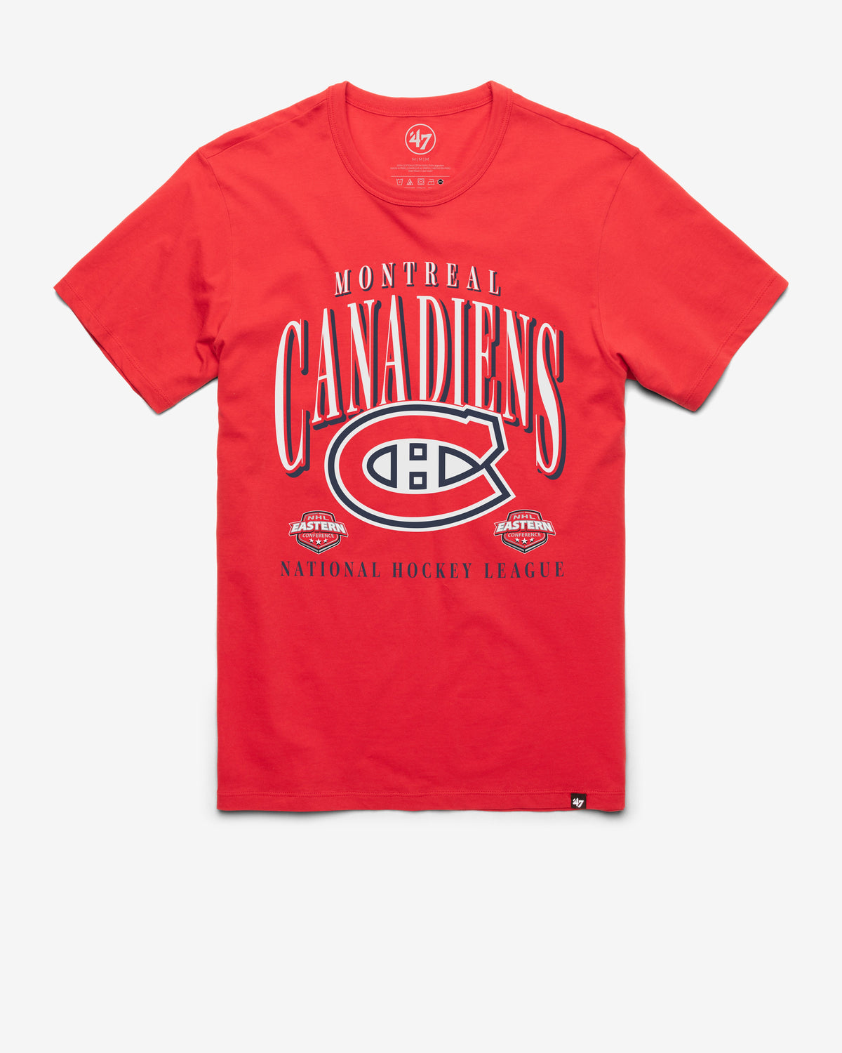 MONTREAL CANADIENS CREASE '47 FRANKLIN TEE RACER RED