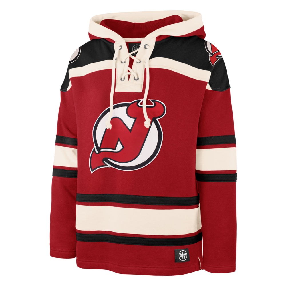 NEW JERSEY DEVILS SUPERIOR '47 LACER HOOD RED