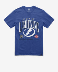 TAMPA BAY LIGHTNING CREASE '47 FRANKLIN TEE JETTY BLUE