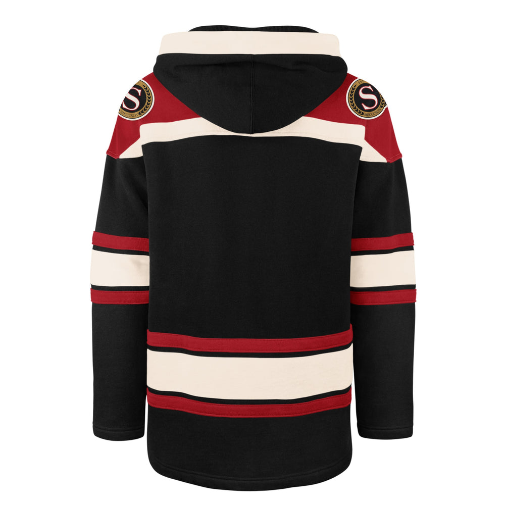 OTTAWA SENATORS SUPERIOR '47 LACER HOOD JET BLACK