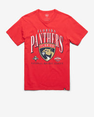 FLORIDA PANTHERS CREASE '47 FRANKLIN TEE RACER RED