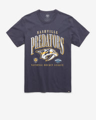 NASHVILLE PREDATORS CREASE '47 FRANKLIN TEE ATLAS BLUE